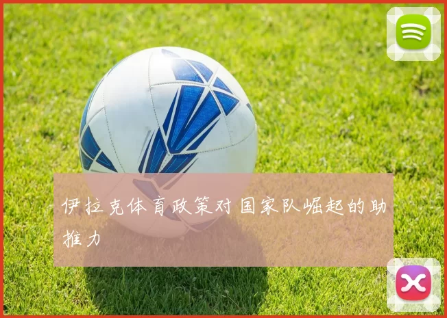 伊拉克体育政策对国家队崛起的助推力